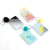 Rectangular Single-Sided Biscuit Ad Mirror Cartoon Glitter Powder Quicksand Portable Make-up Mirror Key Chain Cosmetic Mirror