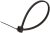 Tenacity Yarn of Nylon Or Plastic Cable Tie Tie-Wraps Receiver Self-Locking 300mm X 4.8mm Black