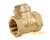 4 Points 6 Points Copper Horizontal Check Valve Thread Internal Thread Check Valve with Rubber Mat Pipe Check Valve