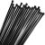 100 Black Nylon Cable Zip Ties Self-Locking 4.8mm 12 Inches Weather and UV Resistant Black