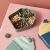 Home Creative Cartoon Cute Dried Fruit with Lid Snack Storage Box Modern Living Room Coffee Table Candy Box Fruit Plate