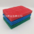 Red Brush Cloth 3-Piece Set Card Washing Bathtub Sink Scouring Pad Cleaning Sink Multi-Purpose Cleaning Brush