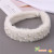 Fashion Plush Pearl Headband Headwear Girl Wide Brim Thickened All-Matching out Headband Simple Hair Clip