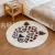 Lambswool Soft Absorbent Non-Slip Floor Mat Living Room round Carpet Bedroom Climbing Blanket Bedside Shoes Changing Floor Mat