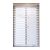 Customized Soft Gauze Curtain Shangri-La Dislocation Shading Translucent Adjustable Horizontal Ventilation Breathable Window Roller Shutter