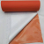 Orange PVC Flocking Cloth Is Suitable for Decoration Inner Box Inner Box of Package Inner Box and Other Self-Adhesive