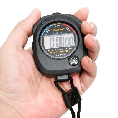 Xl-009B Electronic Stopwatch Multifunctional Track and Field Swimming Competition Timer 1/100 High Precision