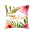 Korean Flowers Letter Printed Polyester Peach Skin Pillowcase Amazon Cross-Border Sofa Home Cushion Throw Pillowcase