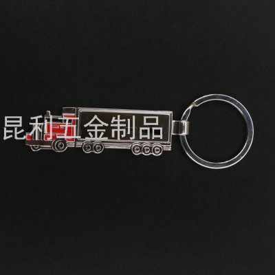 Transportation Truck Key Chain Freight Car Con-Tainer Keychain Advertising Gifts Business Gifts