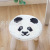 Lambswool Cartoon Pattern Dot Plastic Felt Bottom Non-Slip round Cushion Soft and Comfortable Shaped Seat Cushion