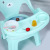 Baby Dining Chair Children's Backrest Small Chair Small Stool Fall Protection Strap Sound with Plate Semi-Nordic