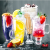 Qianli Glass Cup Juice Cup Creative Glass Personality Milky Tea Cup Hot Drink Milk Shake Cup Beverage Cup Drink Cup