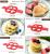 Omelette Maker Molded Silicone Pancake Pancake Cooker Mold Pancake Four Holes Omelette Maker Pancake with Baking