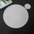 Creative Table Mat Hotel Restaurant round Nordic Anti-Scald Insulation Environmentally Friendly PVC Placemat Factory Direct Sales