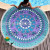 Graphic Customization Factory Direct Sales Amazon Online Store Hot Sale Picnic Mat round Beach Towel Yoga Mat in Stock
