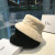 High-Profile Figure Winter Bucket Hat Furry Thickened Warm Hat Children Korean Bucket Hat fang Plush Cotton-Padded Cap