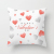 European and American Valentine's Day Digital Printing Throw Pillow Cushion Cover Amazon Hot