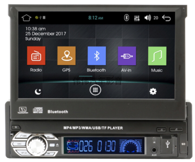 Car Android Screen, Retractable MP5, MP4, MP3, Car Supplies, Car Audio Images......