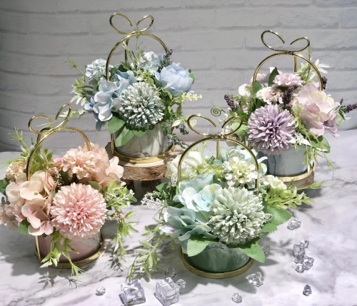 Modern Nordic Creative Artificial Flower Decoration Dining Table Living Room Home Decoration Wedding Gift Office Small Ornaments