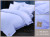 Hotel Bed & Breakfast Four-Piece Set 80 Pure Cotton Satin Bed Sheet Quilt Cover Bedding Hotel Cloth Product