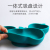 Baby and Infant Silicone Plate Integrated with Suction Bowl Plate Infant Training Compartment Solid Food Bowl Maternal and Child Supplies