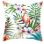 Cross-Border Hot Sale Tropical Plant Parrot Bird Pillow Cover Home Sofa Cushion Car Throw Pillowcase Wholesale Customization