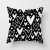 Gm243 Yellow Black Abstract Geometric Pillow Cover Fashion Home Sofa Fabric Craft Pillow Cushion Cover