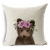 Gm246 Small Animal Linen Pillow Cover Home Sofa Cushion Cushion Cover Factory Wholesale Customization