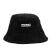 Hat Female Autumn and Winter Internet Celebrity Lamb Wool Bucket Hat Letter Embroidery Plush Bucket Hat Solid Color Ins Warm Small Brim Hat