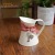 American Country Exquisite Key Iron Flower Artificial Flower Arrangement Iron Bucket Plaid Bow