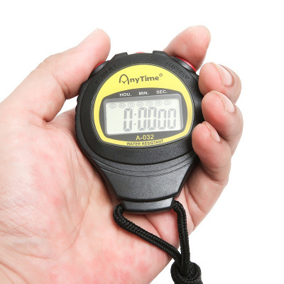 A- 032 Multi-Function Stopwatch Sports Fitness Timer Competition Running Track and Field Training Referee Stopwatch