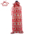 Creative Christmas Red Wine Bag Decoration Bottle Cover Holiday Dress up Wine Flocking Linen Storage Drawstring Pocket