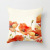 GM254 New Flowers Plant Peach Skin Fabric Pillow Cover Sofa Cushion Back Seat Cushion to Map Can Be Customized