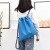 Large Capacity Outdoor Sports Backpack Simple Leisure Buggy Bag Waterproof Nylon Cloth Drawstring Backpack Basketball Bag