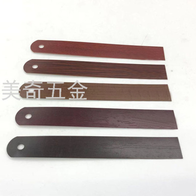 PVC Furniture Edge Banding Paint-Free Board Wood Grain Color Adhesive Strip High-End Environmental Protection Office Table Blank Holding Groove