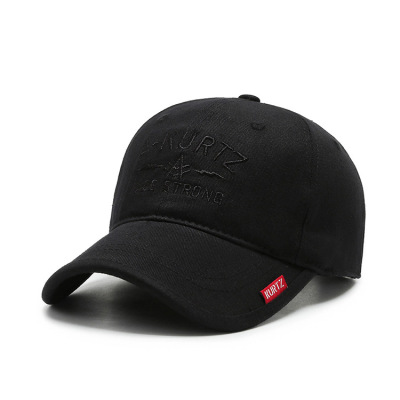 New Men's Hat Summer Sun Hat Embroidered Alphabet Peaked Cap Sun Hat Female Korean Fashion Custom Baseball Cap