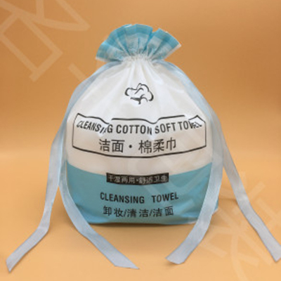 Pay-as-You-Go Cotton Pads Paper Face Cloth Cleansing Tissue Extraction Bag Ribbon Various Plastic Gift Bags