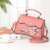 INS Internet Hot Fashion All-Match Fashion Women's Bag Solid Color Printing Closed Summer Soft Surface Women's Crossbody Bag