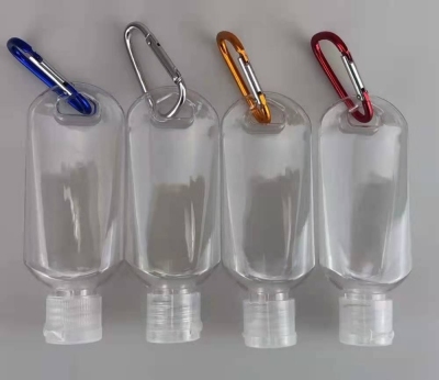 Spray Bottle 6 Ml Hook Bottle of Alcohol Bottle Free Sannitizer Replacement Bottle Climbing Button Carabiner Bottle Plastic Spray Bottle Spray Bottle