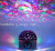 LED Bluetooth Speaker Star Light Stage Lights RGB Color Crystal Magic Ball Starry Sky Projection Lamp Small Night Lamp