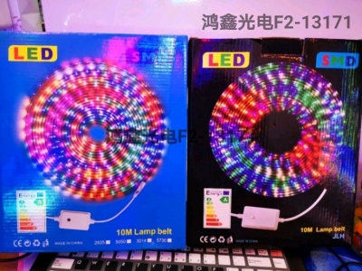 Spot Goods, 2835 High Pressure Lamp Strip, 6-Color 4-Light Jump, Color Box, LED Light Bar, Light Strip