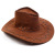 Western Cowboy Hat Knight's Cap Men's and Women's Sun Hats Outdoor Masquerade Performance Cap Suede Cowboy Hat
