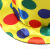 Hot Sale Popular Color Polka Dot a Tall Hat Magic Hat Ghost Festival Halloween Performance Christmas Festival Dot Clown Hat