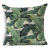 WIsh Amazon Hot Household Supplies Linen Printing Green Tropical Plant Pillow Car Cushion Pillow Customized