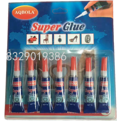 china adhesive glue factory support OEM AQBOLA glue stick for DIY&tool&household&office South America super glue 