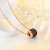 Small Waist Necklace 18K Golden Clavicle Chain Rose Gold Ornament Clear Necklace for Girls Origin Supply