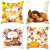 Amazon New Thanksgiving Pumpkin Festival Pillow Cover Holiday Home Ornament Pillow Cushion Cover Wholesale