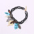 Fashion Short Necklace Europe and America Cross Border Acrylic Alloy Sweater Chain All-Match and Sweet Short Necklace