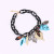 Fashion Short Necklace Europe and America Cross Border Acrylic Alloy Sweater Chain All-Match and Sweet Short Necklace