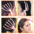 0807 Ball Five-Claw Head Massager Health Care Meridian Manual Massage Comb Scalp Shampoo Brush Massage Tingler